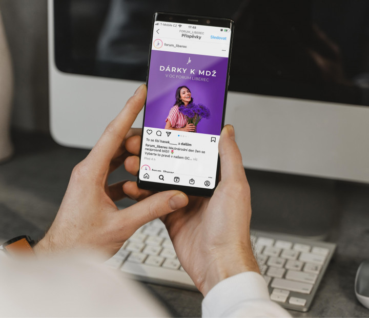 Příprava aktuálního obsahu na sociální sítě